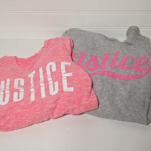 2 Girl's Justice Sweatshirts